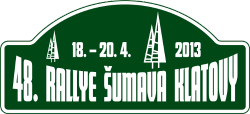 Rallye Šumava Klatovy 2013