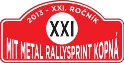 Mit Metal Rallysprint Kopná 2013