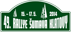 Rallye Šumava Klatovy 2014