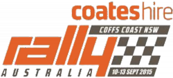 Coates Hire Rally Australia 2015